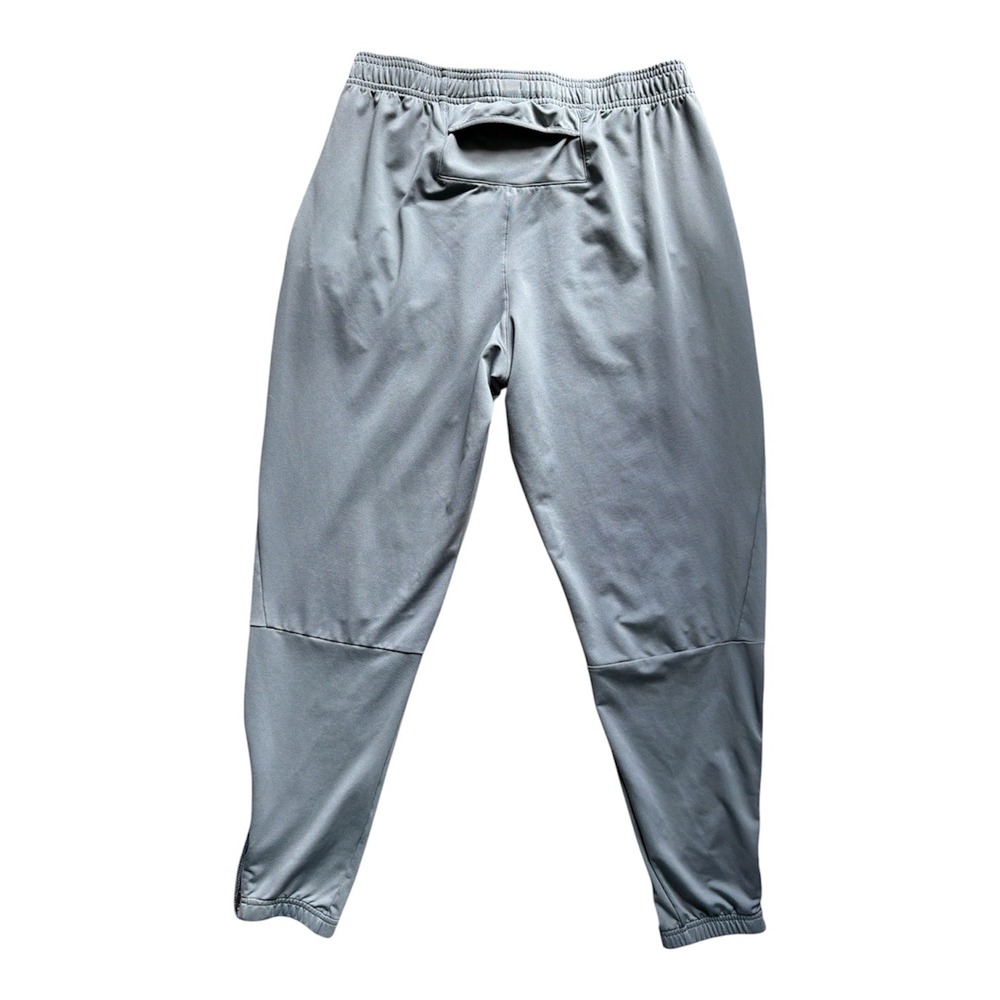 Nike Phenom Elite Running Pants Mens M Gray Dri-FIT Tapered Ankle Zip DB4107-084 - Picture 2 of 6